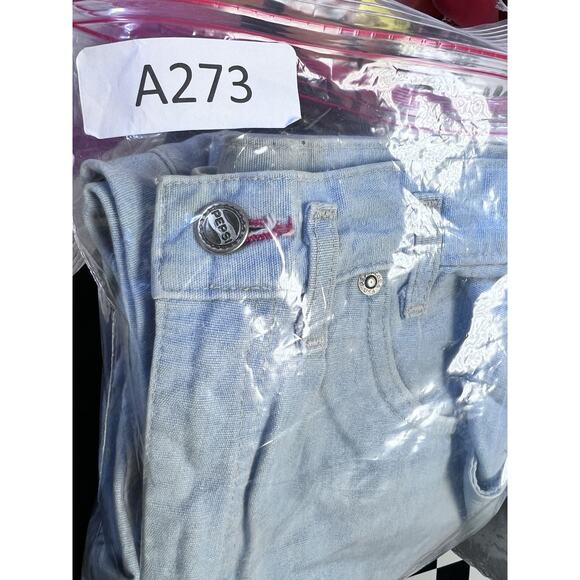 Vintage Pepsi Cola Womens Jeans 24x28 Made In USA Mom 80s Light Wash High Rise - Picture 15 of 15